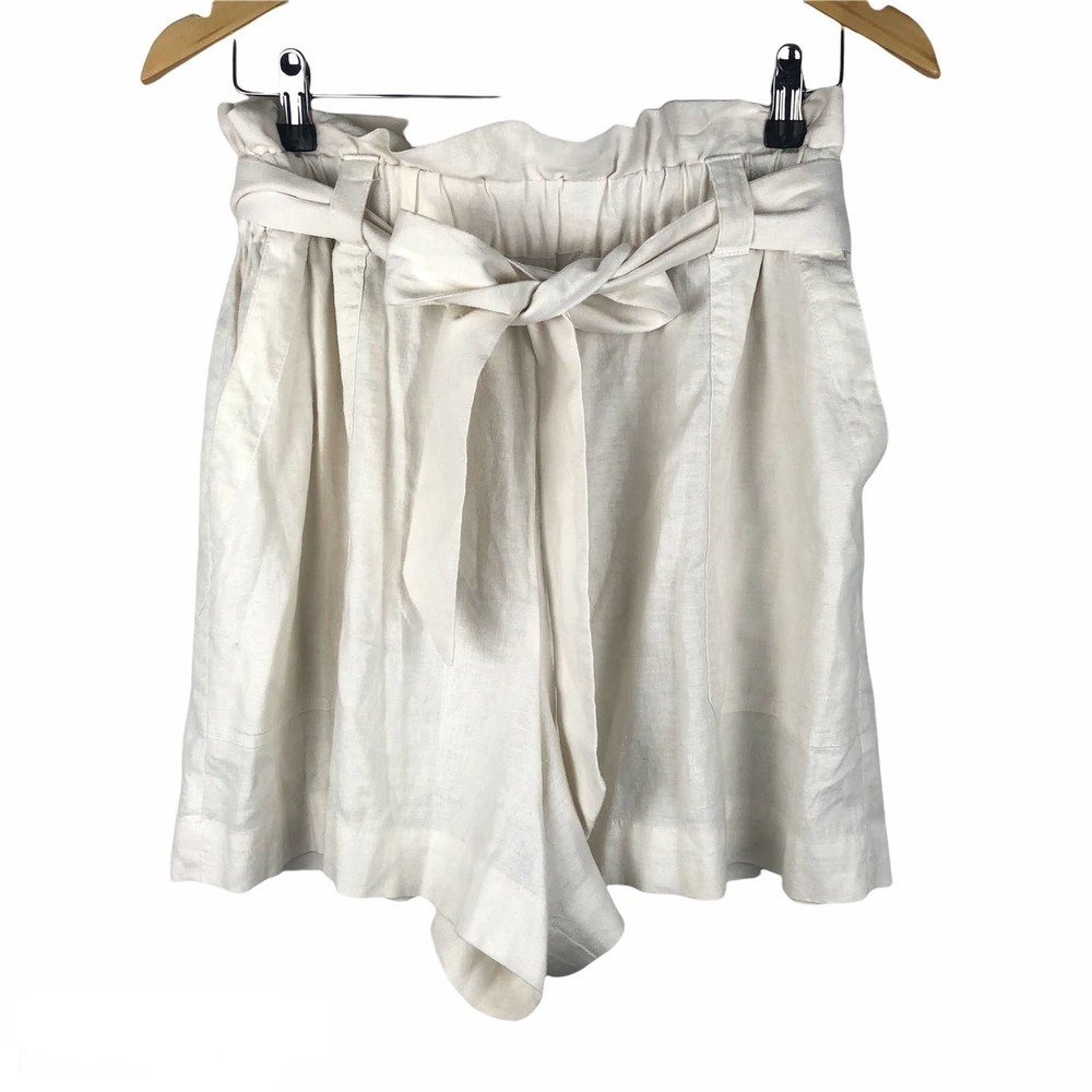 Marine Layer Audrey Cream White Shorts Size XL
